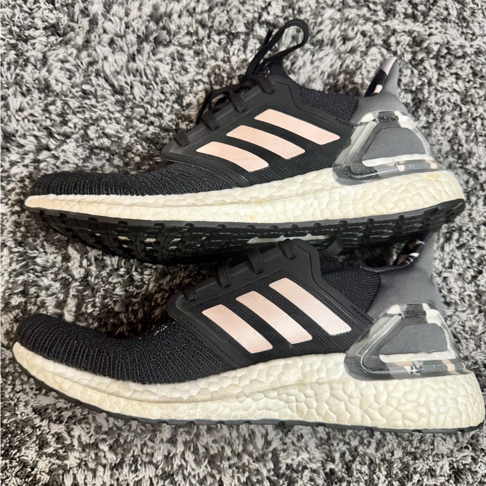 Adidas Ultraboost Black and White Sneakers - Picture 3 of 8